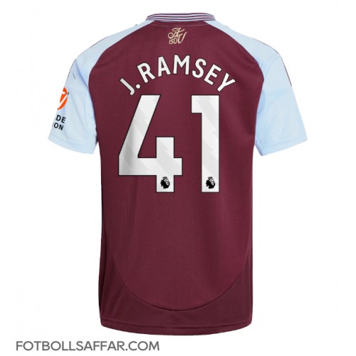 Aston Villa Jacob Ramsey #41 Hemmatröja 2024-25 Kortärmad